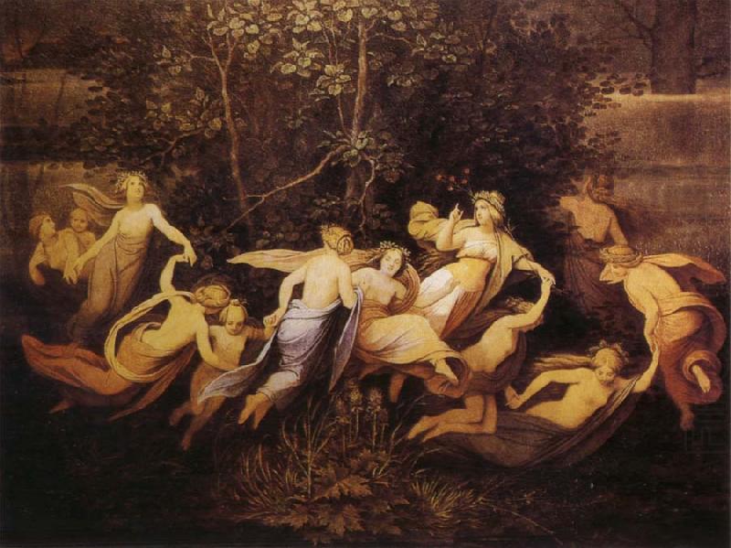 Fairy Dance in the Alder Grove, Moritz von Schwind